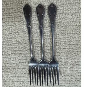 Northland Evening Star Dinner Forks Lot of 3